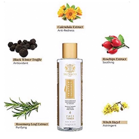 SKIN&CO Truffle Therapy Face Toner to Cleanse and Purify Skin, 6.8 fl oz/ 200 ml - Picture 2 of 10